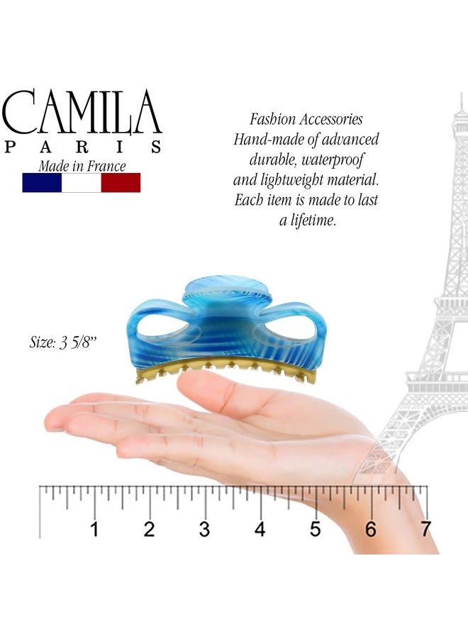 Paris Cp3237 French Hair Clip For Women Blue Girls Hair Claw Clips Jaw Fashion Durable And Styling Hair Accessories For Women Strong Hold No Slip Grip Made In France - pzsku/Z86CDD07D83EE3DC19F04Z/45/_/1707980882/dcdf5ea9-7284-46d1-a81a-8c16ab994795