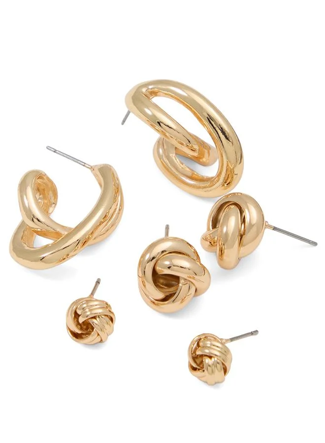Goldietwists Ladies Gold Earrings