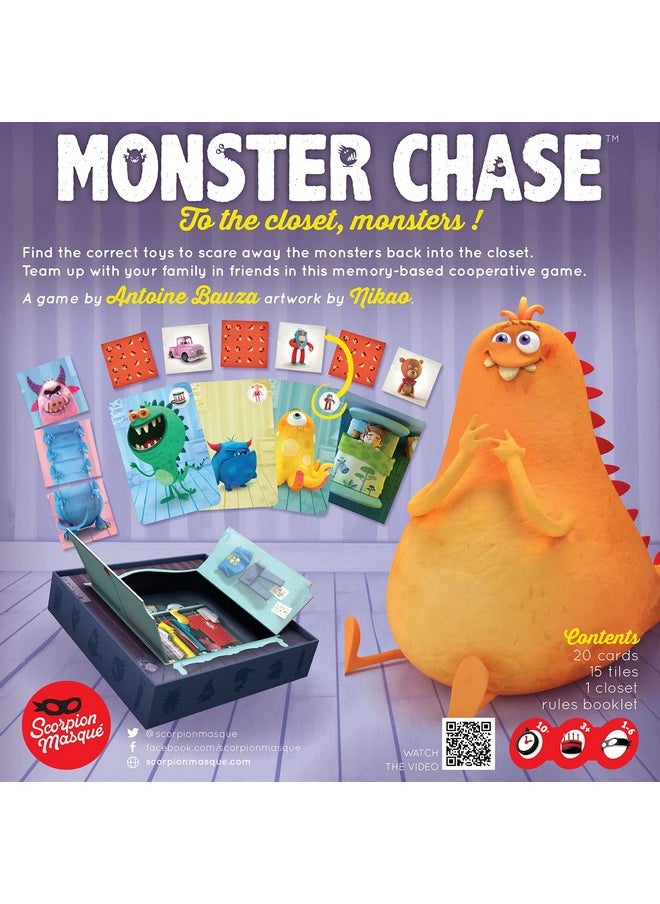 Monster Chase | Fun Game For The Whole Family| Cooperative Memory Board Game For Kids And Family Night | Ages 4+ | 1 To 6 Players | 10 Minutes - pzsku/Z86CDDE213DF8244AE648Z/45/_/1732788252/2098ea60-eaad-4c74-82ea-ef34b668417d