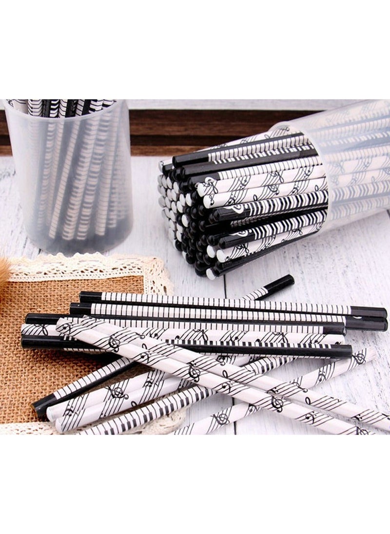 50 Pieces Music Pencils Note Piano Keyboard Bulk Wood Gifts Fun for Students Kids Teachers Party Favors Classroom Supplies Black and White 7 Inches - pzsku/Z86CDF098D9A34DBDFE1BZ/45/_/1701093365/1e025999-09cb-450b-bb05-6c41f0679a72