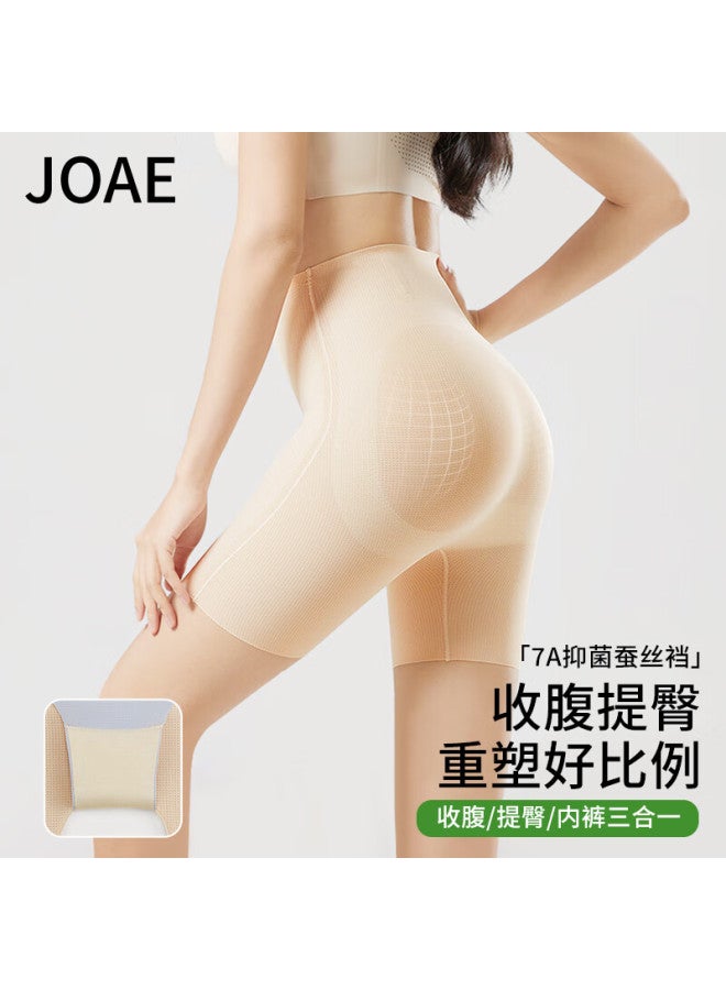 Joae Abdominal Control And Hip Lifting Shaping Antibacterial Cooling High-waist Strong Tummy Control Waist Shaping Safety Shorts M