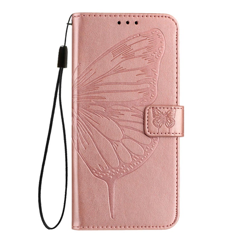 erorex For itel A90 4G Embossed  Leather Phone Case(Rose Gold) - Image 3