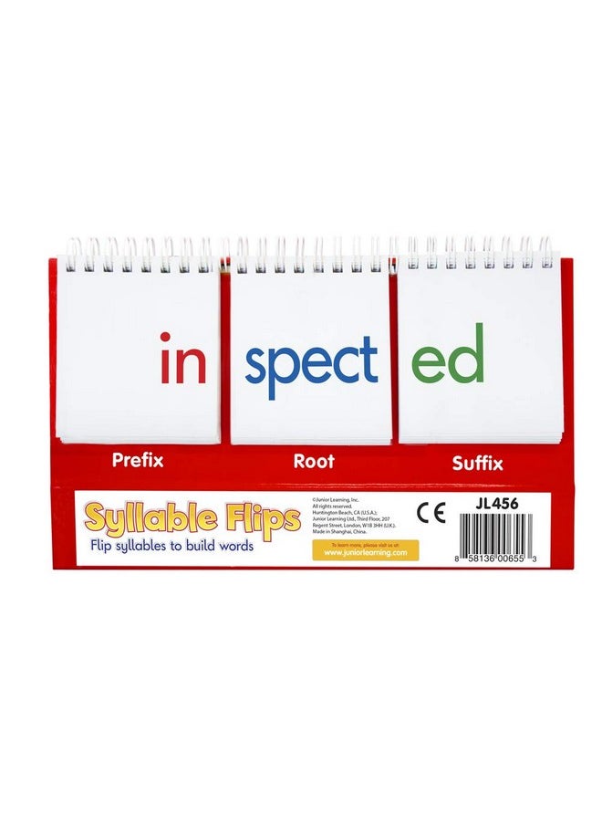 Junior Learning Junior Learning Syllables Flips Educational Action Games, Multicolor  - Image 5