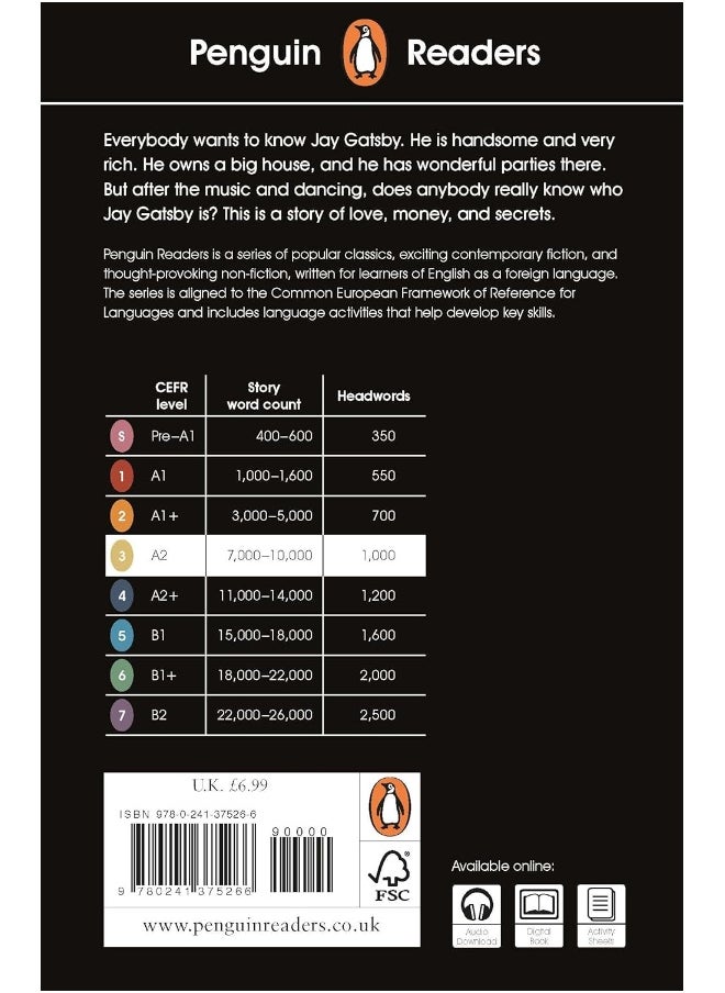 null - Penguin Readers Level 3: The Great Gatsby (ELT Graded Reader) - Image 1