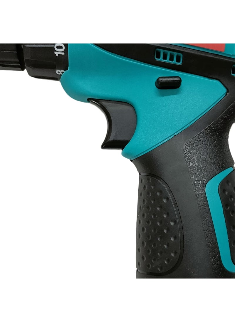 ZASH - ZASH TURBO Cordless Drill Machine Driver for Home Professional Use 1500 mAh 2 Liion 2 Speed Controls Reverse Forward Chargable Drilling Screwdriver Machine - Image 1