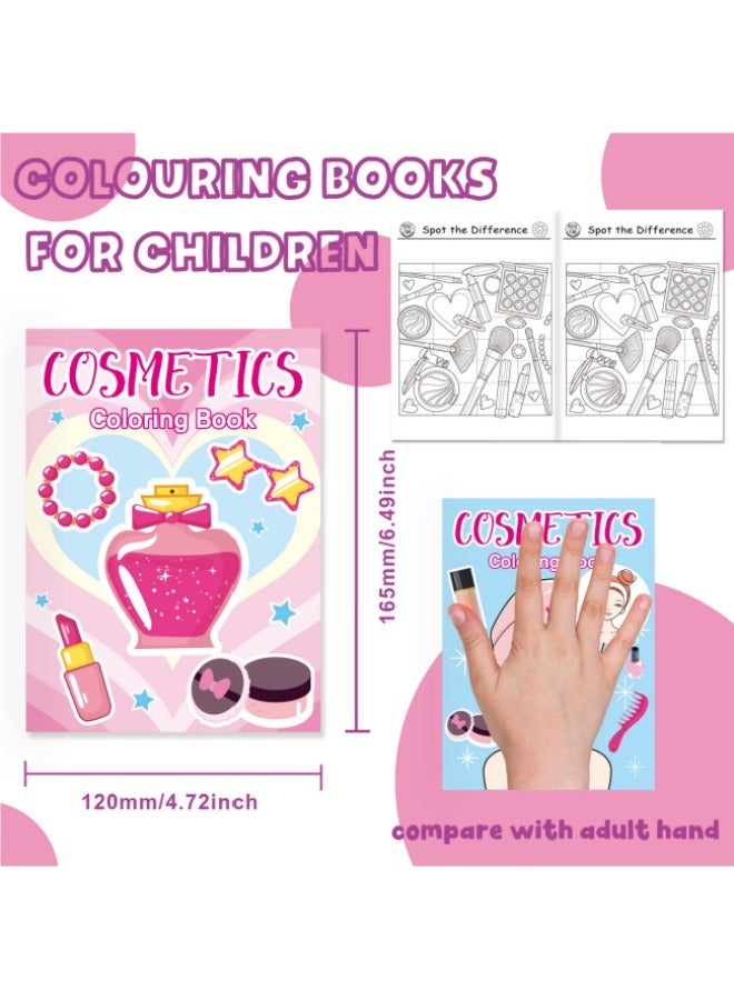 6-Pack Coloring Book Makeup Set Cartoon Graffiti Coloring Book - Image 3