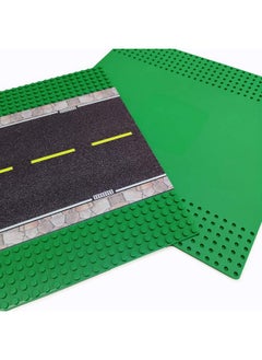 تاكين أول ألواح قاعدة Taken All Road مقاس 10 × 10 بوصة - لوحة قاعدة مستقيمة للطريق من Building Block City Town، ملائمة تمامًا للعلامات التجارية الرئيسية (عبوة من لوحي قاعدة للطريق)  - Image 3