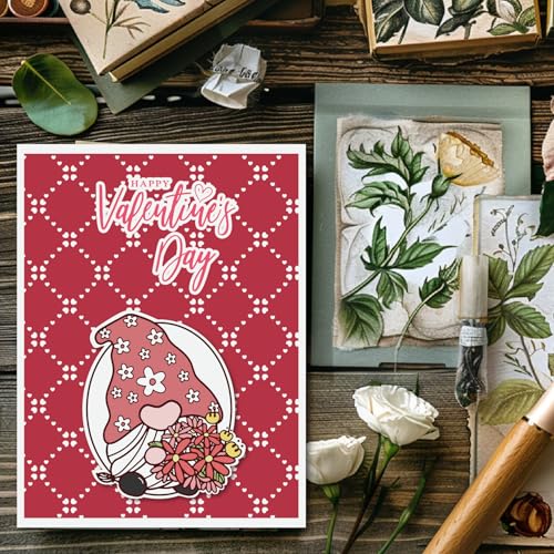 Arbuya Happy Valentine's Day Sentiment Clear Stamps for Card Making or Journaling, Valentines Day Sayings Verses Phrase Silicone Stamps for Journals Scrapbooking Paper Crafts Decoration - Image 3