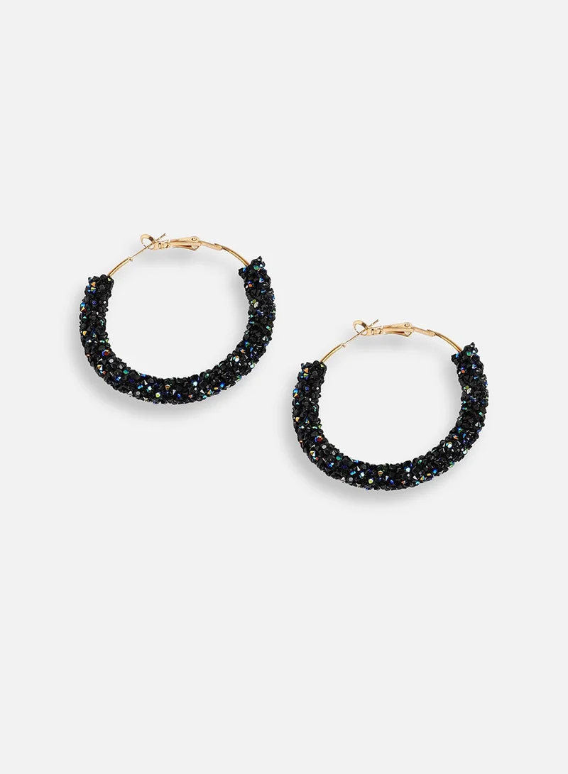 SOHI Casual Artificial Hoop Earring Jewellery