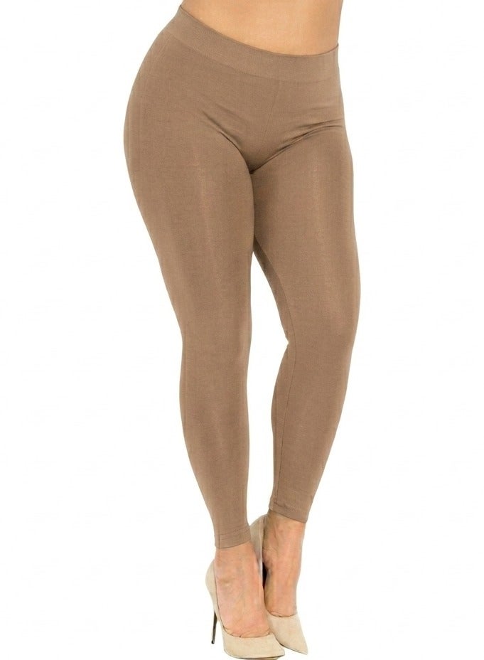 Premium Women's Single Lycra Leggings – Soft & Stretchy Pants (Fits Up to 75 KG) - Image 1