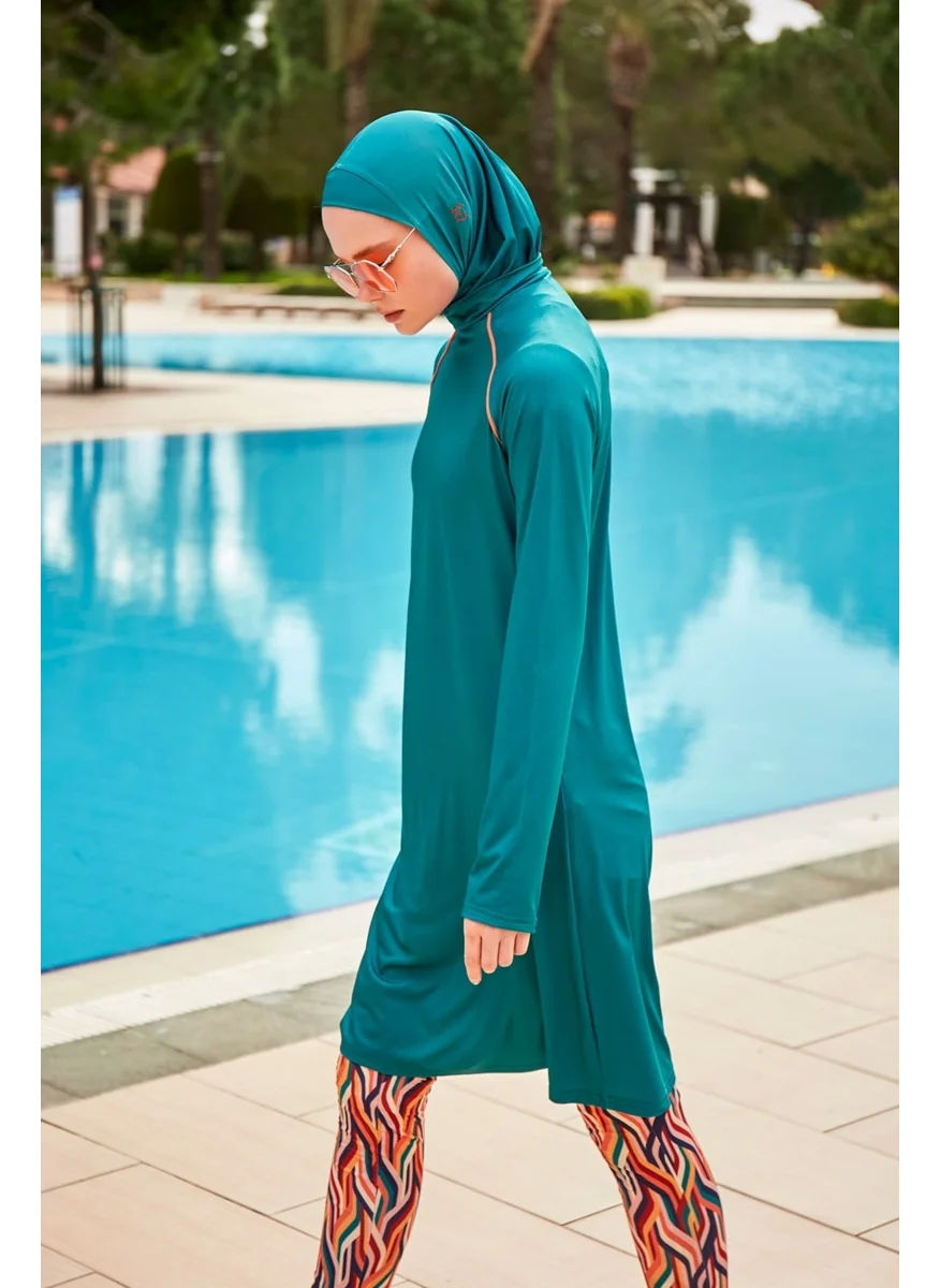 Marina Lycra Colorful Full Covered Hijab Swimsuit M2465
