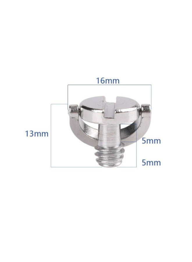 كي6 ملحقات الكاميرا - برغي متبادل للكاميرا مقاس إنش - لوحة تحويل سريعة لحذاء الكاميرا الساخن - برغي حذاء ساخن متبادل - Image 1