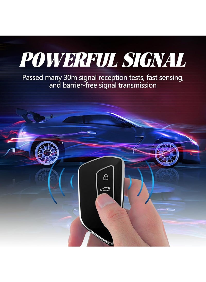 Generic TOOMUME Smart Key Cover for Volkswagen Golf 8 MK8, Cupra Born, Formentor, Seat Leon MK4, Ateca, Tarraco, Skoda Octavia, Atlas – Protective Remote Control Key Shell  - Image 5