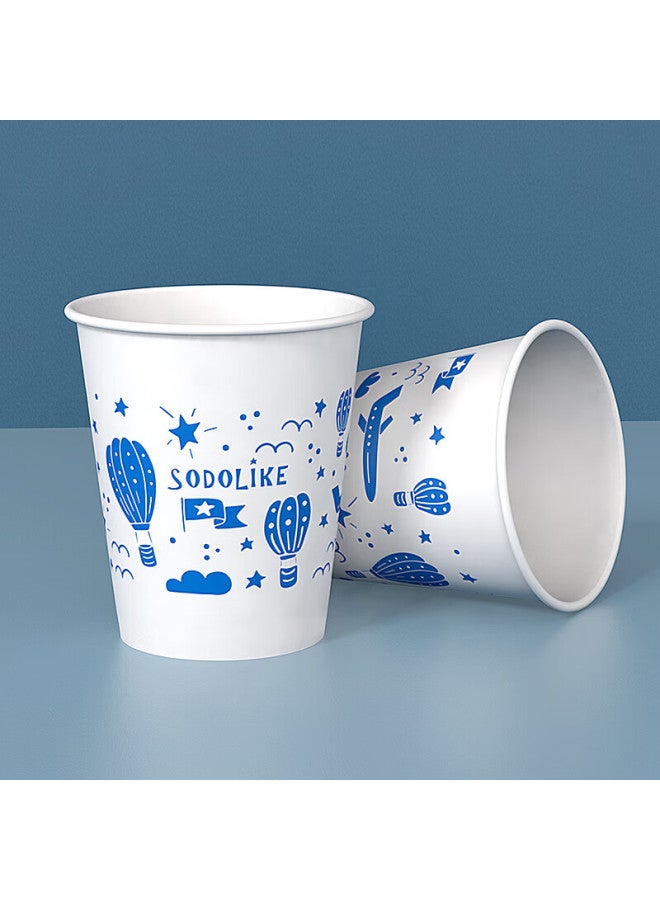 Sodolike Shangdao Disposable Paper Cups, 1000 Count, 8 Oz, Thickened, For Office, Business, And Home - Image 1