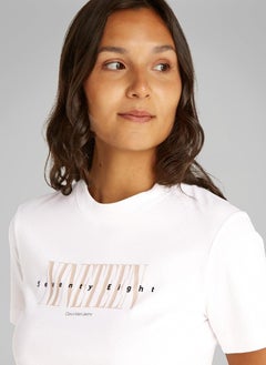 Calvin Klein Jeans Graphic Crew Neck T-Shirt  - Image 3