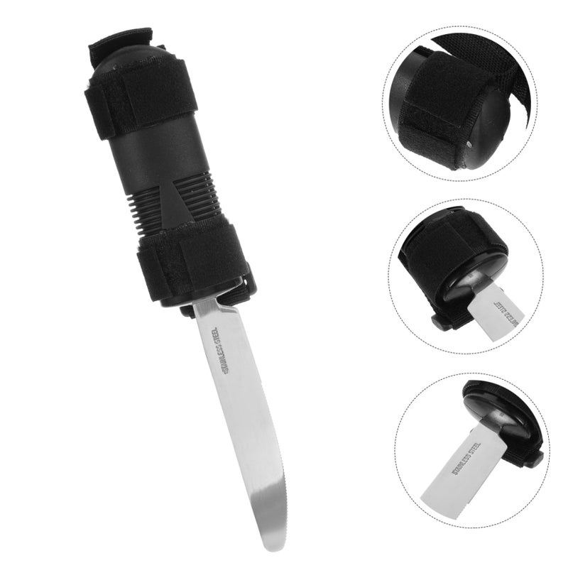 Adaptive Utensils For Elderly And Disabled Portable Easy Grip Cutlery Set With Storage Case - Image 4