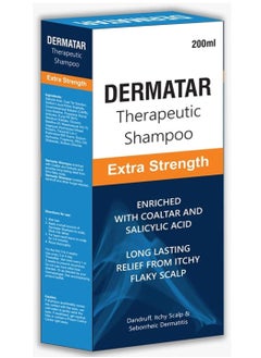 Dermatar Dermatar Extra Strength Therapeutic Hair Shampoo 200ml 