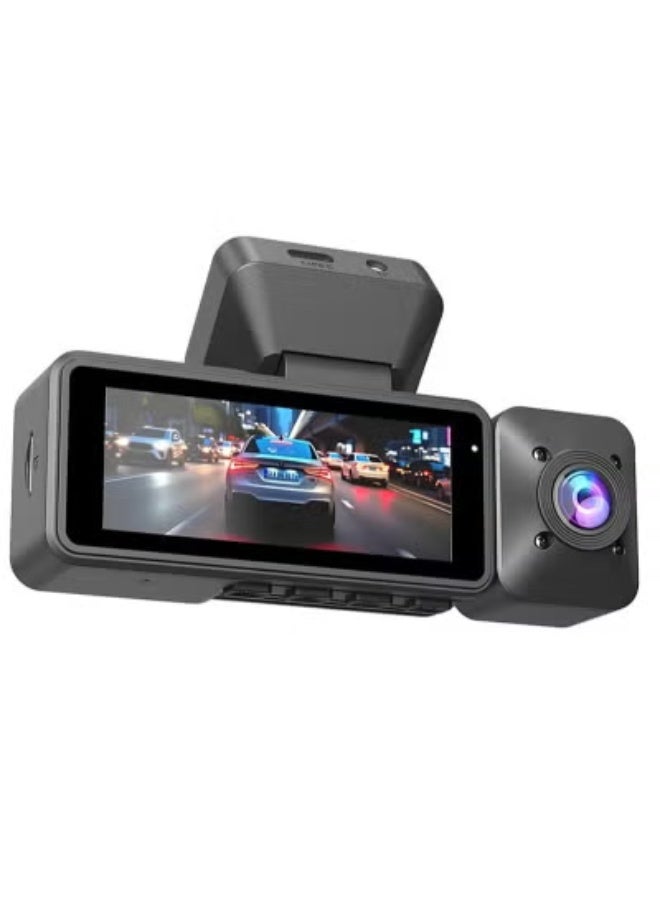 Lenyes LDR101 4K Front & Rear Dash Cam with Wi-Fi, GPS, Dual Camera Vehicle Driving Recorder, Loop Recording, Night Vision & Parking Monitor - Image 1
