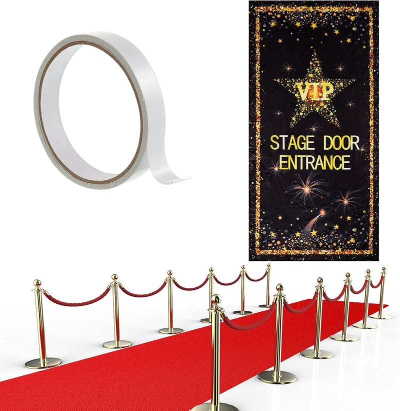 Timtin Red Carpet Runner with VIP Entrance Cover - Image 1