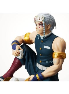 Trunkin Trunkin Demon Slayer Tengen Uzui Hashira Perching Sitting Eating Action Figure Kimetsu no Yaiba PM Perching Anime Figure Weeb Manga Collectible  - Image 4