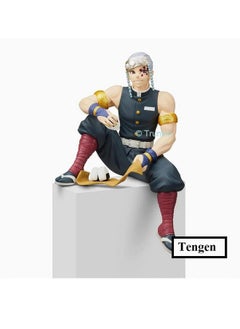 Trunkin Trunkin Demon Slayer Tengen Uzui Hashira Perching Sitting Eating Action Figure Kimetsu no Yaiba PM Perching Anime Figure Weeb Manga Collectible  - Image 5