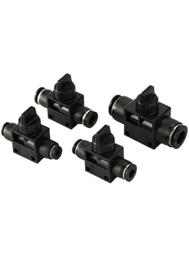 Pneumatic Quick Release Coupling Connector 4MM Size PE Color For PU PV PE Tube - Image 4
