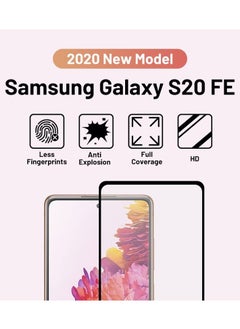 Generic Tempered Glass Screen Protector Full Glue Edge to Edge 9H Hardness Anti Fingerprint Scratch Resistance Glass (Fingerprint work) For Samsung Galaxy S20 Fe  - Image 4