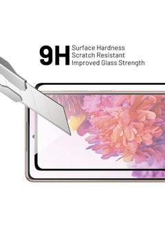 Generic Tempered Glass Screen Protector Full Glue Edge to Edge 9H Hardness Anti Fingerprint Scratch Resistance Glass (Fingerprint work) For Samsung Galaxy S20 Fe  - Image 3