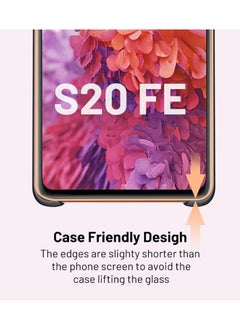 Generic Tempered Glass Screen Protector Full Glue Edge to Edge 9H Hardness Anti Fingerprint Scratch Resistance Glass (Fingerprint work) For Samsung Galaxy S20 Fe  - Image 5