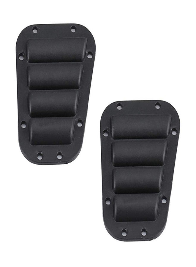 Dilwe RC Car Intake Grille & Engine Cover Hinge, Plastic Intake Grilles Engine Cover Hinges Set with Stickers for -4 1/10 Scale RC Car Upgrade Accessory - Image 1