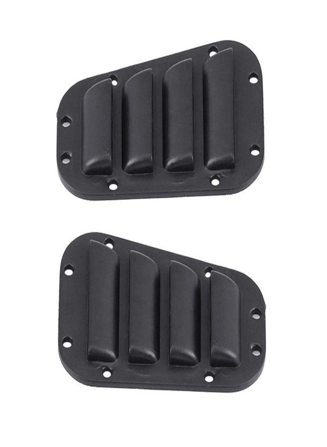 Dilwe RC Car Intake Grille & Engine Cover Hinge, Plastic Intake Grilles Engine Cover Hinges Set with Stickers for -4 1/10 Scale RC Car Upgrade Accessory - Image 3