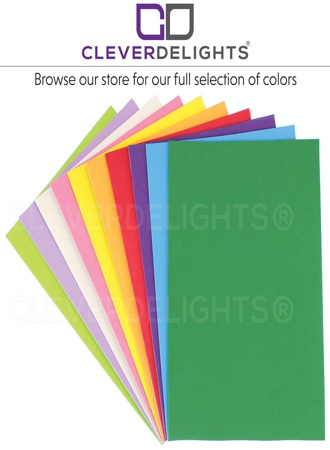 CleverDelights 8" x 12" Lavender Foam Sheets - 10 Pack - Large Self Adhesive Craft Sheets - Image 2