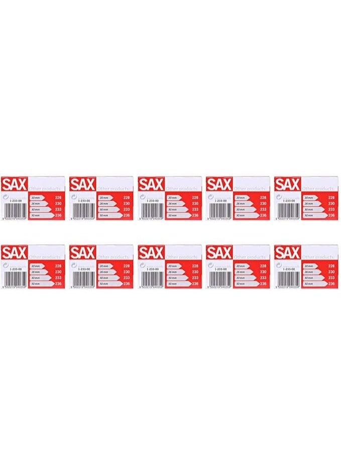 Sax Paper Clips - 10 Boxes x 100 Pieces - 30mm - Image 4