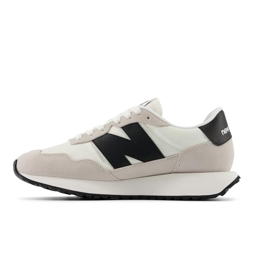 New Balance Women's 237 Sneaker, Sea Salt/Silver Birch/Black, 7.5 - Image 1