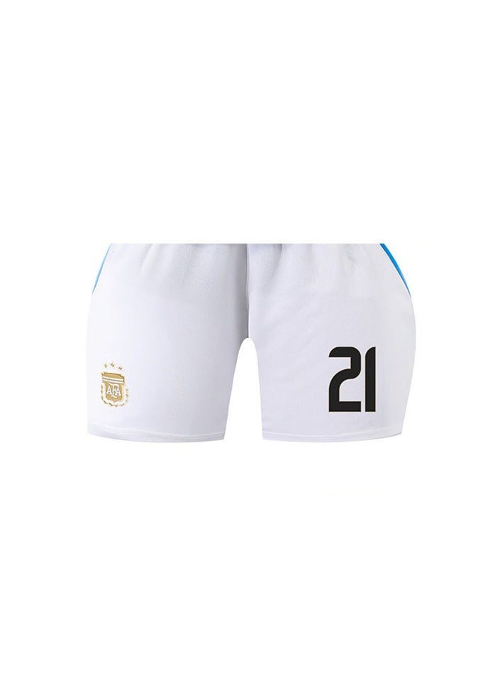 Taiahiro 3-piece set of Argentina team's No.21 new football jersey - Image 3