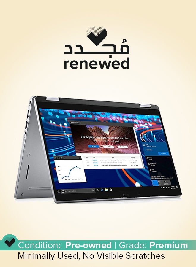 DELL Renewed - Latitude 5320 Laptop 2 IN 1 With 13-Inch Full HD Display, Core i5 Processor/11th Gen/Quad Core/16GB RAM/512GB SSD/Intel Iris XE Graphics/Windows 10 Pro English Silver - Image 1