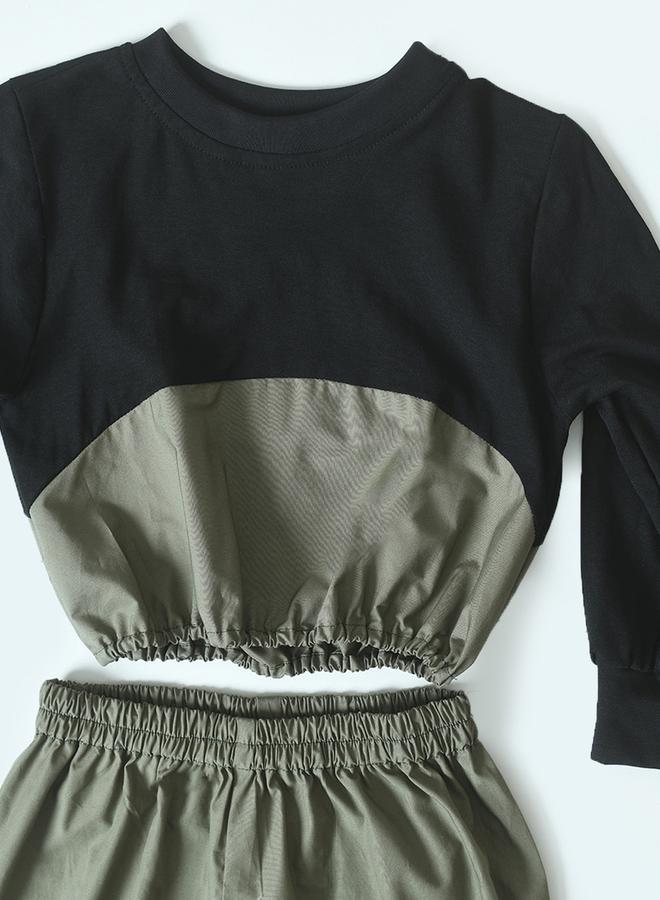 بيلا مودا طقم منسق من بنطال بلوزة بأكمام طويلة - Image 3