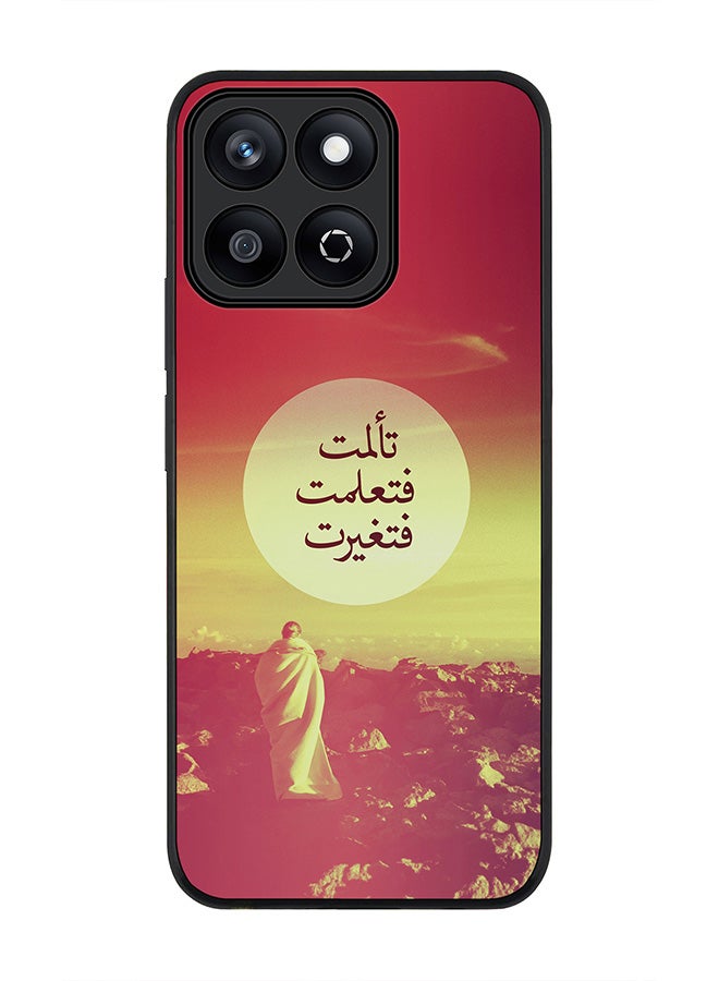 Stylizedd For Honor X7c 4G Case,Slim fit Camera Protection, Shockproof Thin Phone cover  - I Suffered, I Learned, I Changed - Image 1