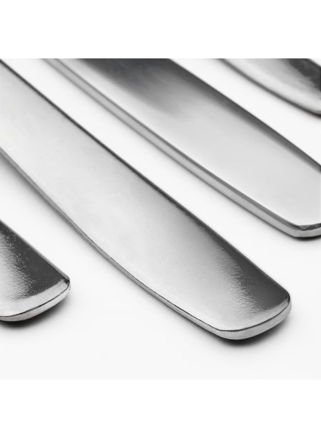 16-Piece Stainless Steel Cutlery Set, Forks, Knives, Spoons and Teaspoons Flatware Set for Dining Table, Service for 4 - Image 5