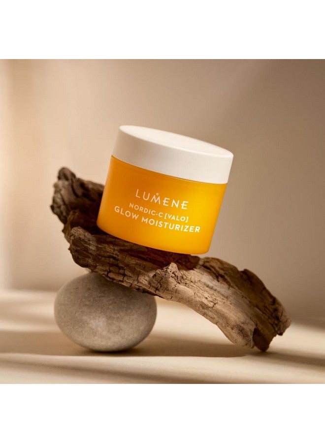 Lumene Nordic-C [Valo] Glow Moisturizer - Radiance Boosting Facial Moisturizer for Dry Skin - Enriched with Hyaluronic Acid & Vitamin C to Visibly Brighten + Plump Skin - 100% Vegan Skin Care (1.7 oz) - Image 3