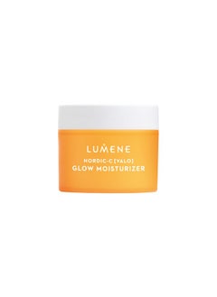 Lumene Lumene Nordic-C [Valo] Glow Moisturizer - Radiance Boosting Facial Moisturizer for Dry Skin - Enriched with Hyaluronic Acid & Vitamin C to Visibly Brighten + Plump Skin - 100% Vegan Skin Care (1.7 oz)  - Image 1