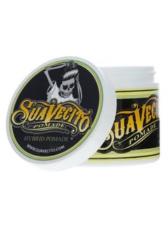 SUAVECITO Suavecito Hybrid Pomade 4 oz, 1 Pack - Hair Pomade For Men - Medium Hold High Shine Hybrid Water And Oil Formula - Reworkable - Easy To Wash Out - All Day Hold For All Hair Styles  - Image 2