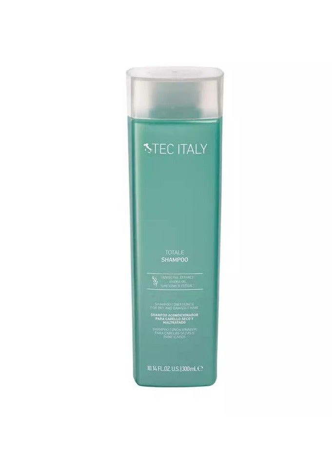 Tec Italy - Totale Shampoo - Conditioning Shampoo For Damaged And Dried Hair - 300ml / 10.14 Fl. Oz. - Image 1