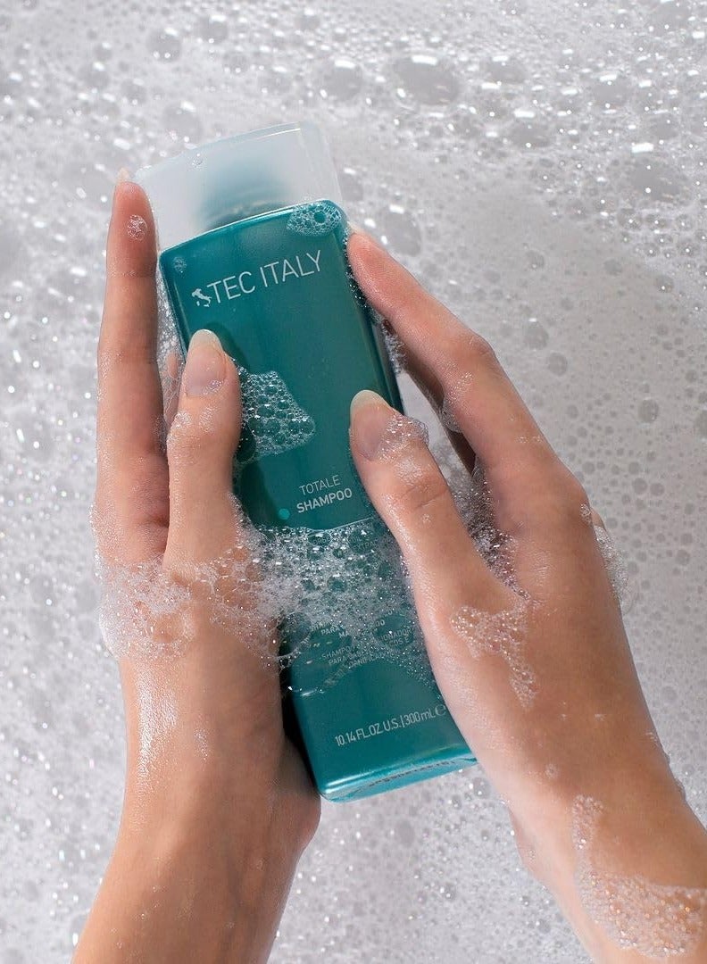Tec Italy - Totale Shampoo - Conditioning Shampoo For Damaged And Dried Hair - 300ml / 10.14 Fl. Oz. - Image 2