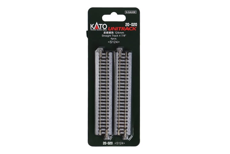 Kato USA Inc. N 124mm 4-7/8 Straight 4 KAT20020 N Track - Image 4