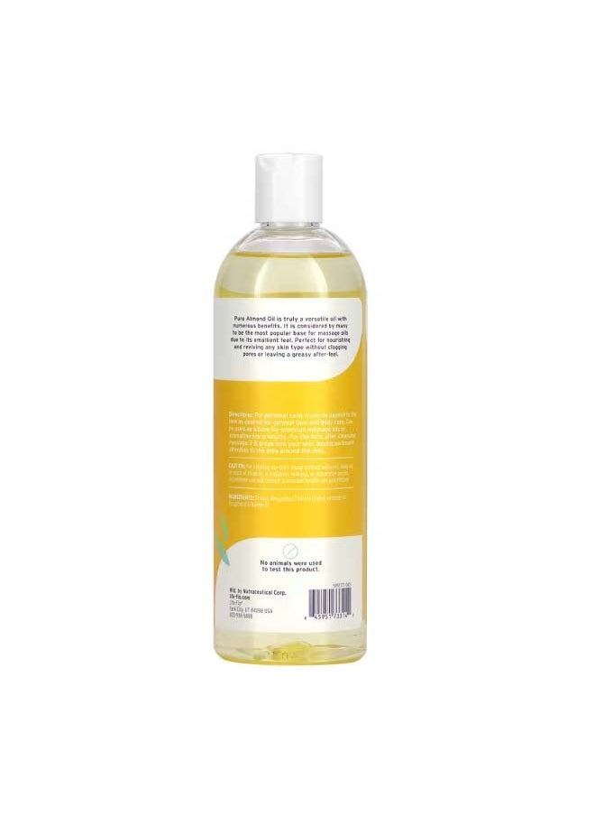 Life-flo - Pure Almond Oil 16 fl oz 473 ml - Image 1