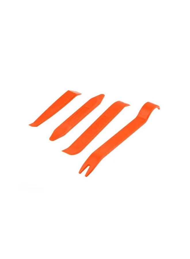 The 4-piece internal disassembly plastic tool kit is suitable for car door audio disassembly and tool modification for removing fasteners of instrument panels inside prying boards - Image 1