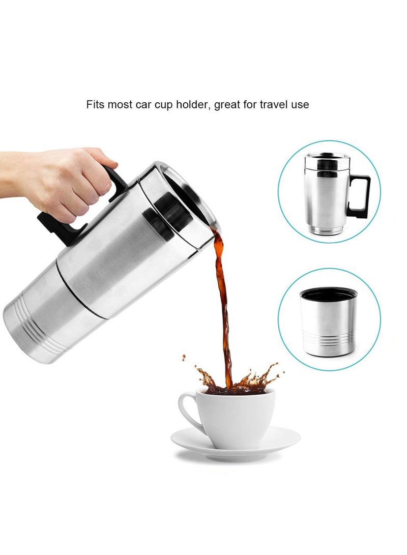 MOB 24V Stainless Steel Electric Travel Mug for Vehicles - Image 5