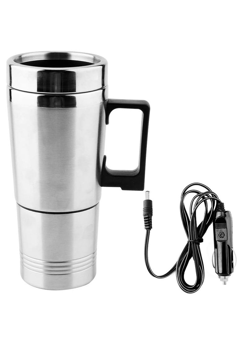 MOB 24V Stainless Steel Electric Travel Mug for Vehicles - Image 4