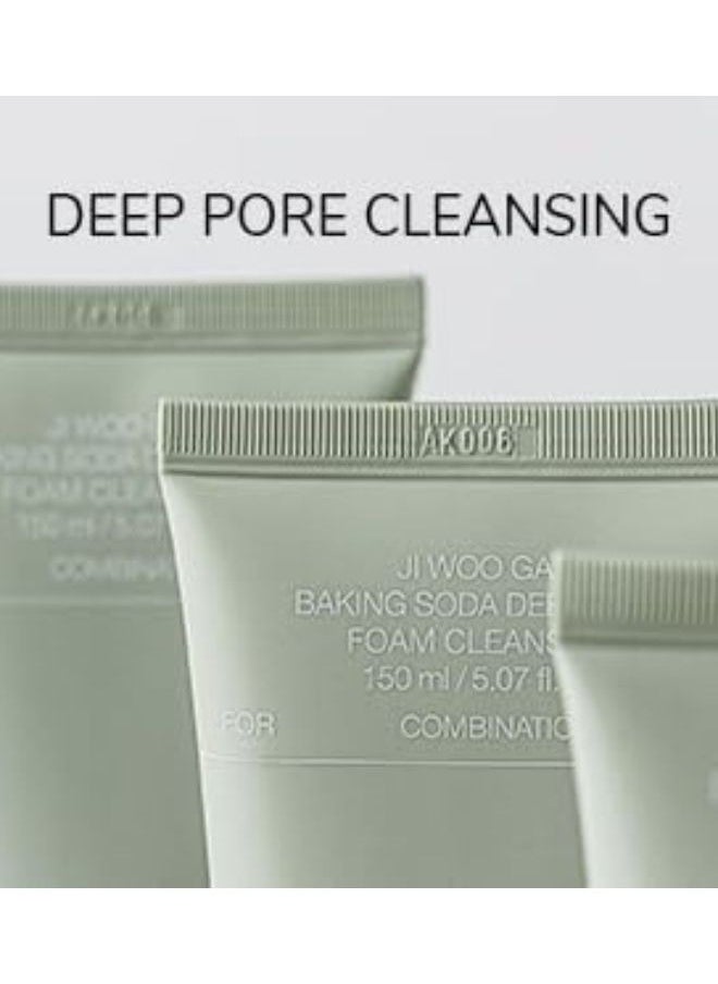 Ji Woo Gae Baking Soda Deep Pore Foam Cleansing 150ml